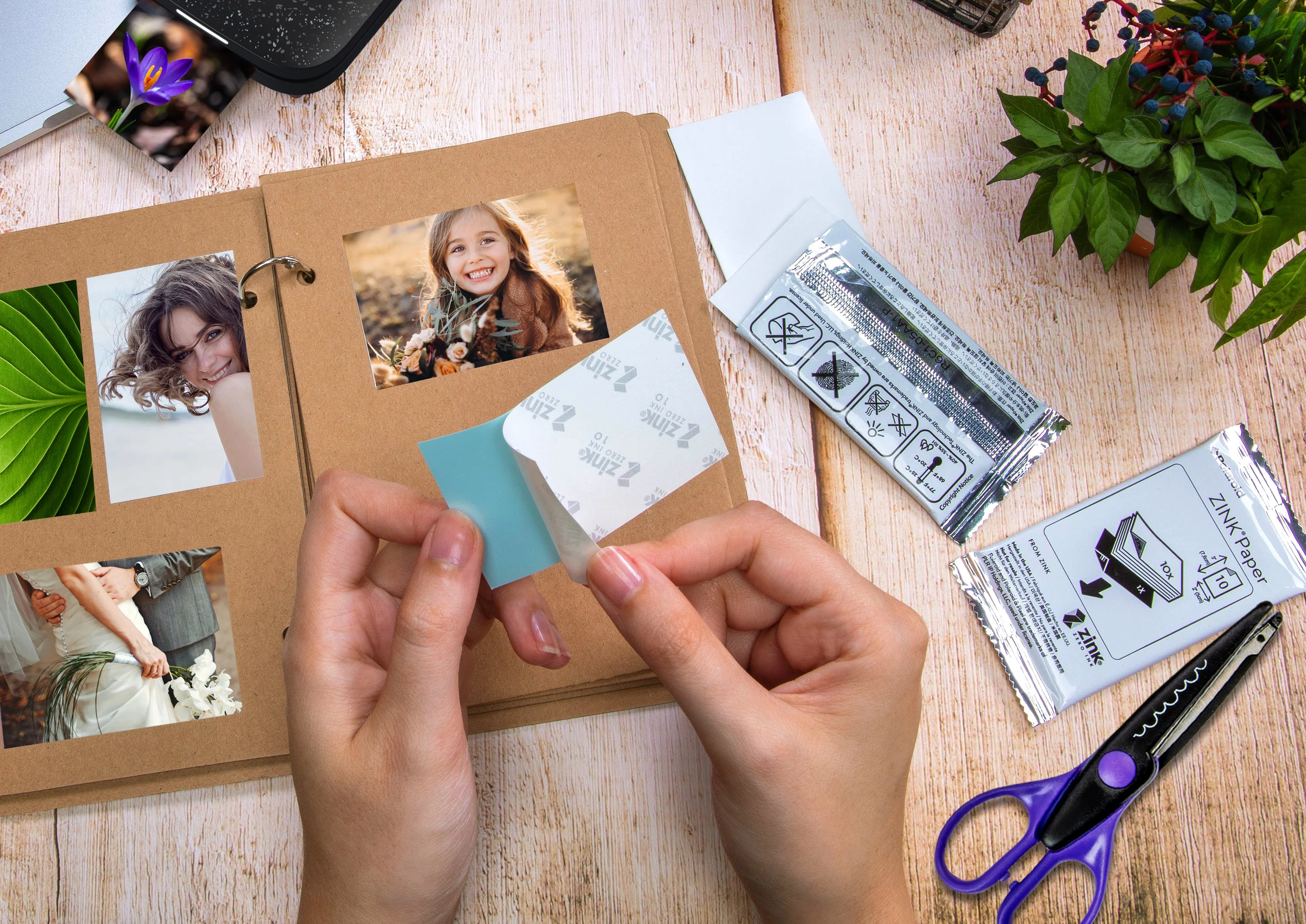 HP Sprocket 2” x 3” Premium Zink Sticky-Back Photo Paper - Image 20