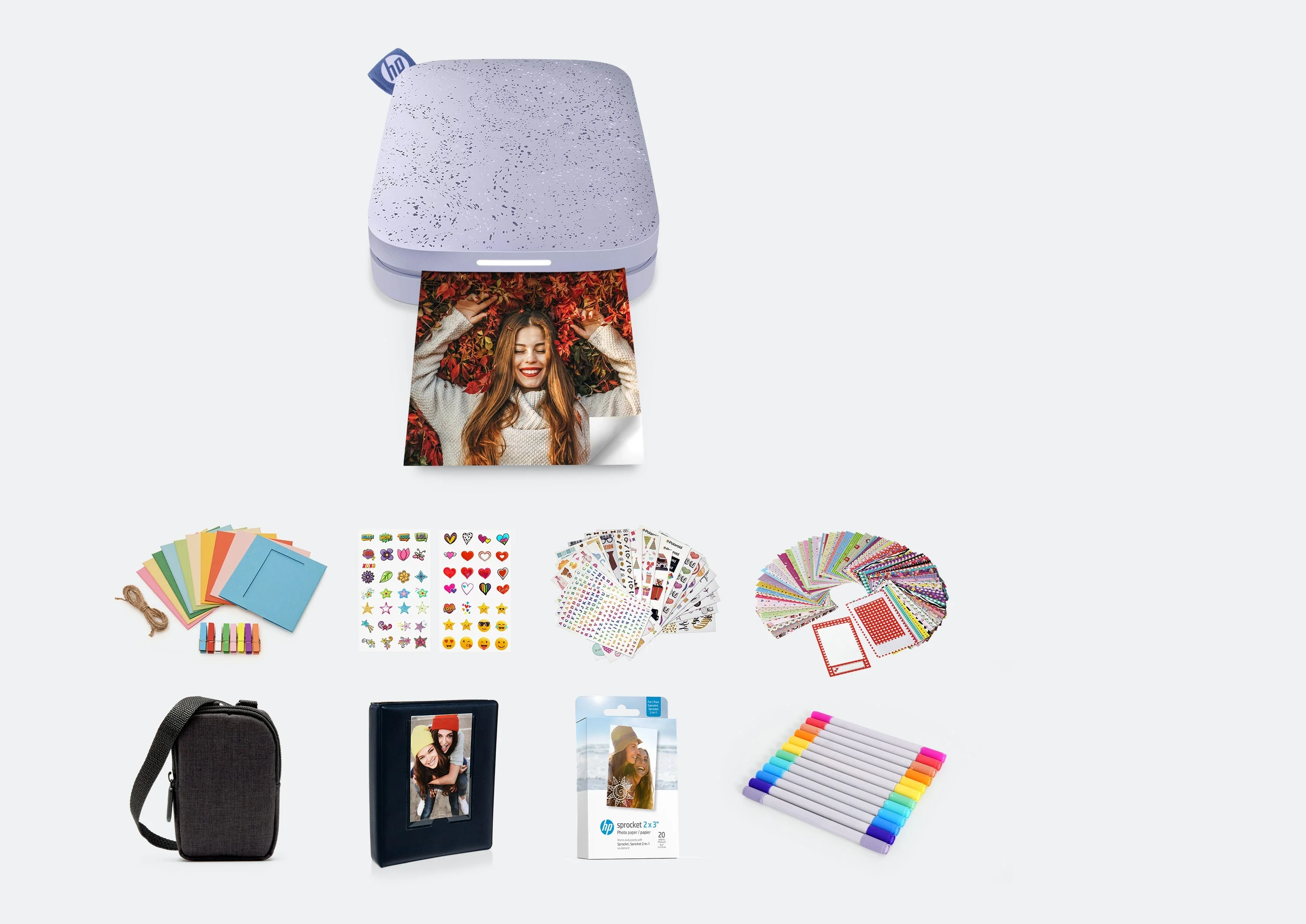 HP Sprocket 2x3 Portable Instant Photo Printer Gift Bundle - Image 11