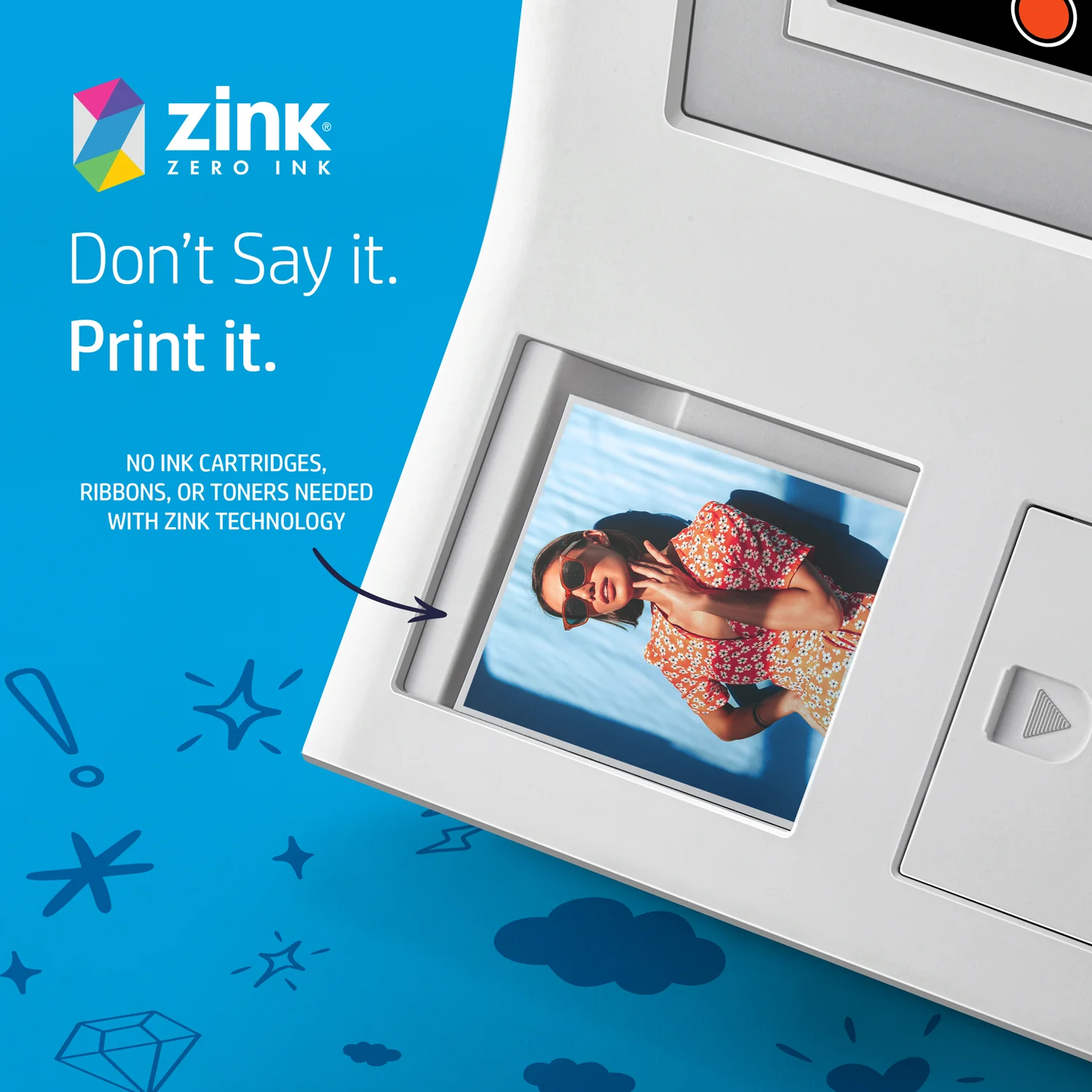 HP Sprocket 3.5 x 4.25” Zink Sticky-Backed Photo Paper (100 Pack) Compatible with HP Sprocket 3x4 Photobooth and Photo Printer - Image 4