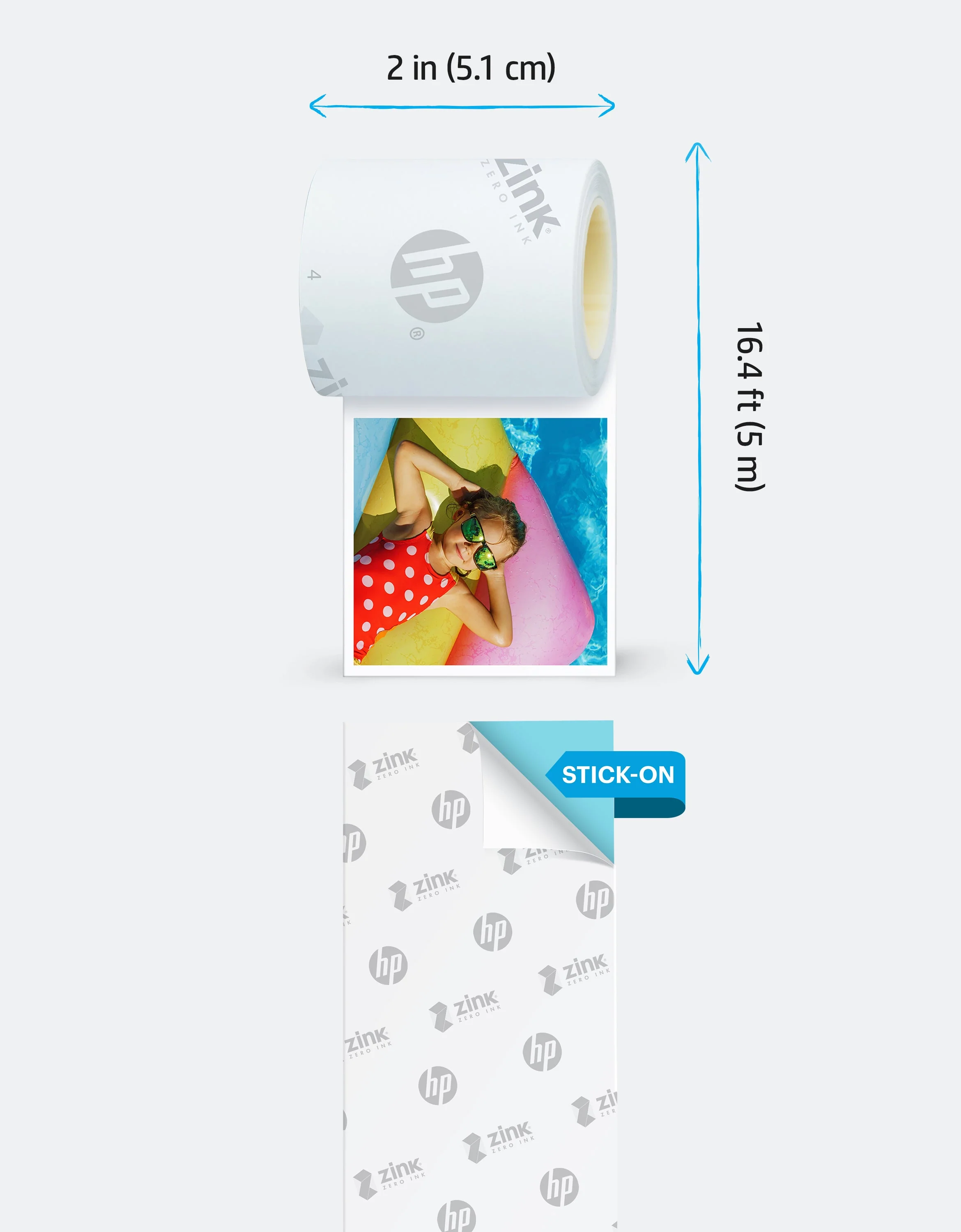 HP Sprocket Panorama Instant Portable Color Label & Photo Printer Starter Bundle - Image 18