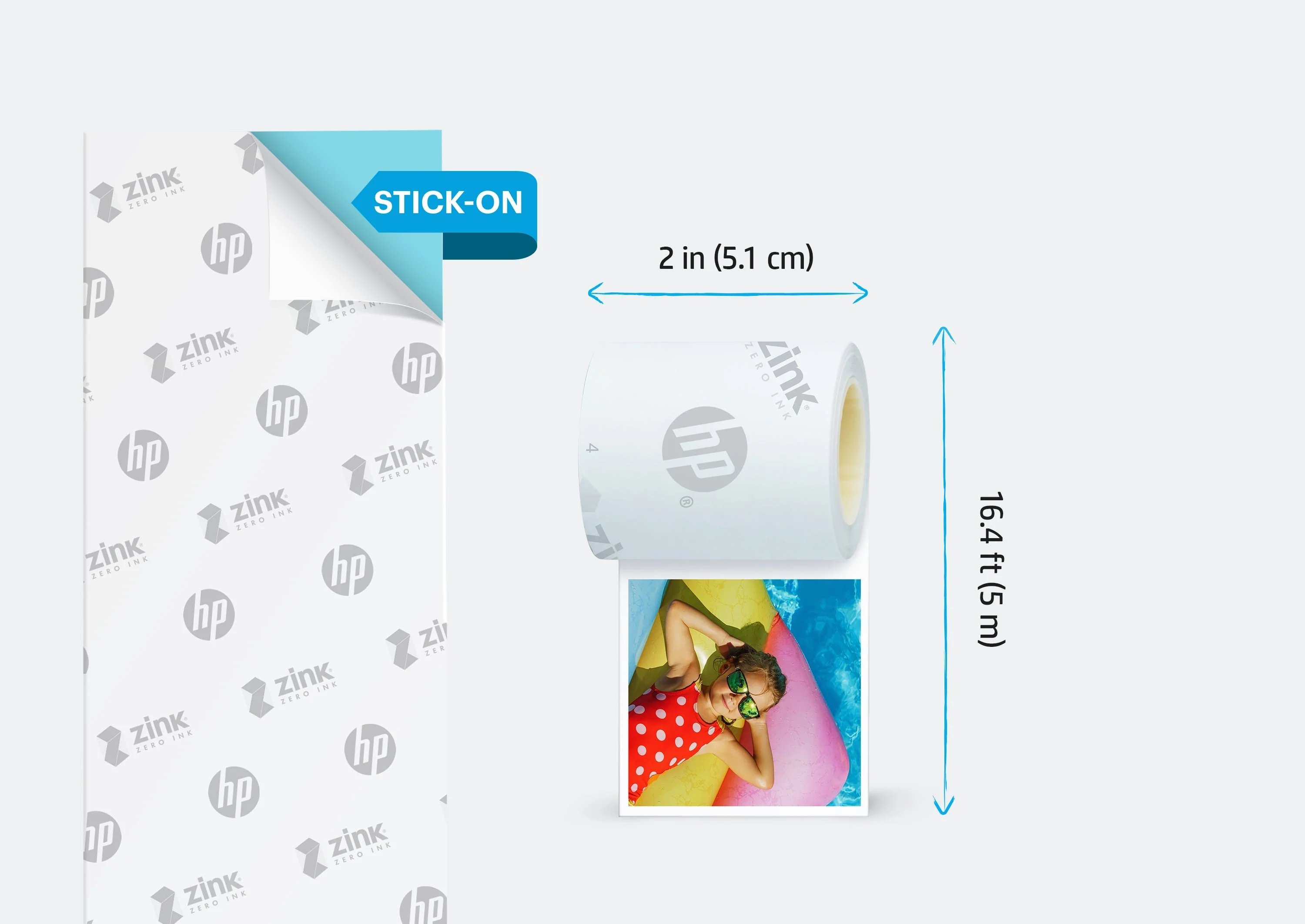 HP Sprocket Panorama Instant Portable Color Label & Photo Printer Starter Bundle - Image 8