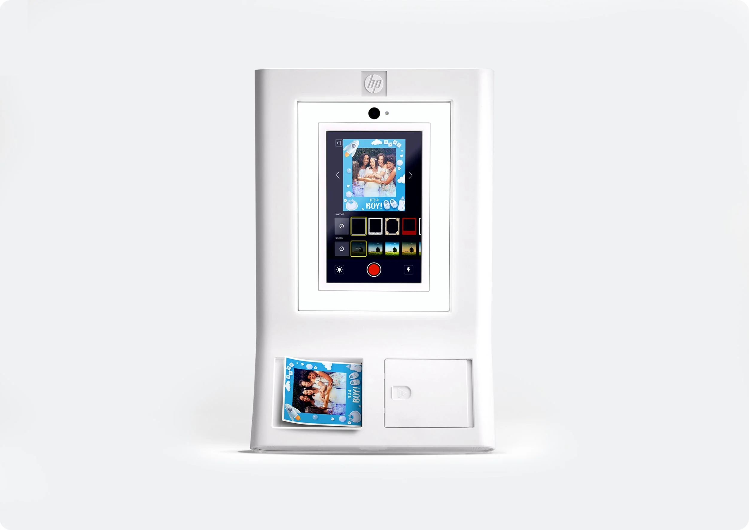 HP Sprocket Photobooth Instant 3x4” Color Photo Printer