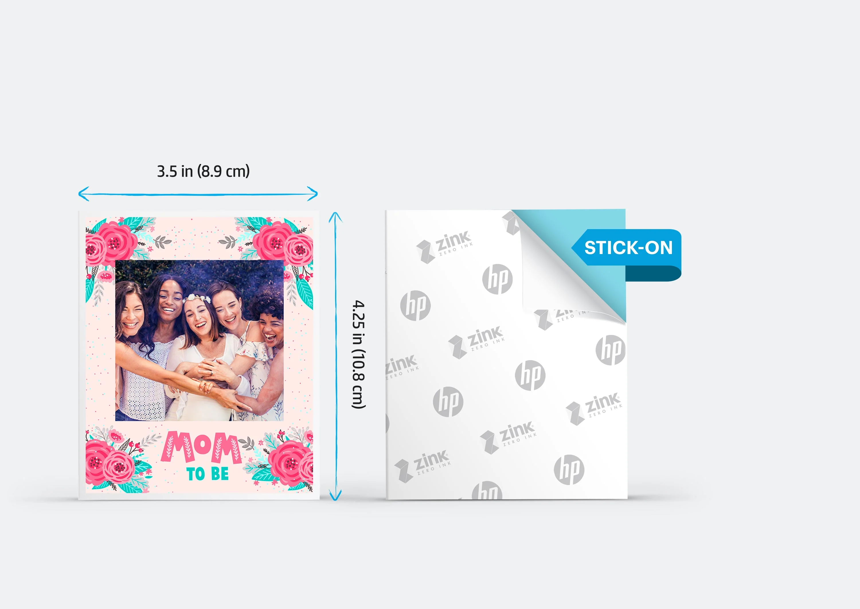 HP Sprocket Photobooth Photo Printer Bundle – 300 Sheets of 3.5” x 4.35” ZINK® Photo Paper - Image 3